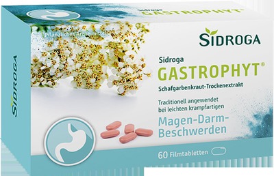 Sidroga GASTROPHYT Schafgarbenkraut-Trockenextrakt 60 St Filmtabletten
