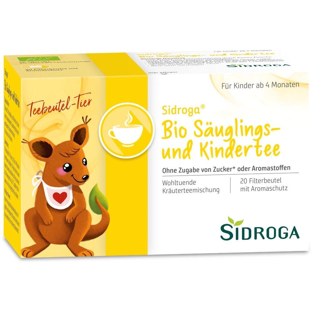 SIDROGA Bio Säuglings- und Kindertee  20X1.3 g Tee