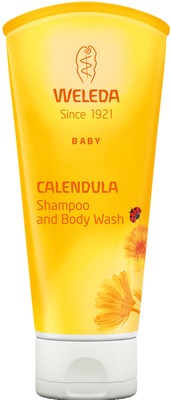 Weleda Baby Waschlotion & Shampoo Calendula 200 ml Duschgel