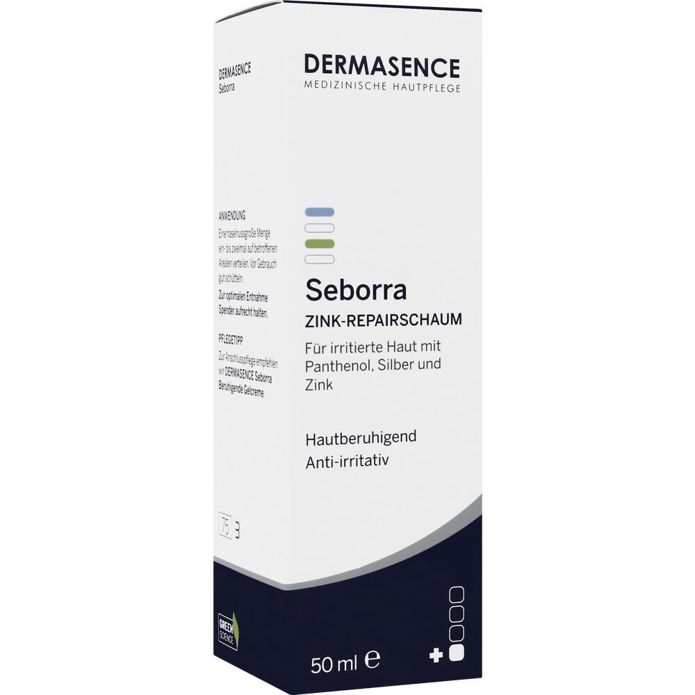 DERMASENCE Seborra ZINK-REPAIRSCHAUM 50 ml Schaum