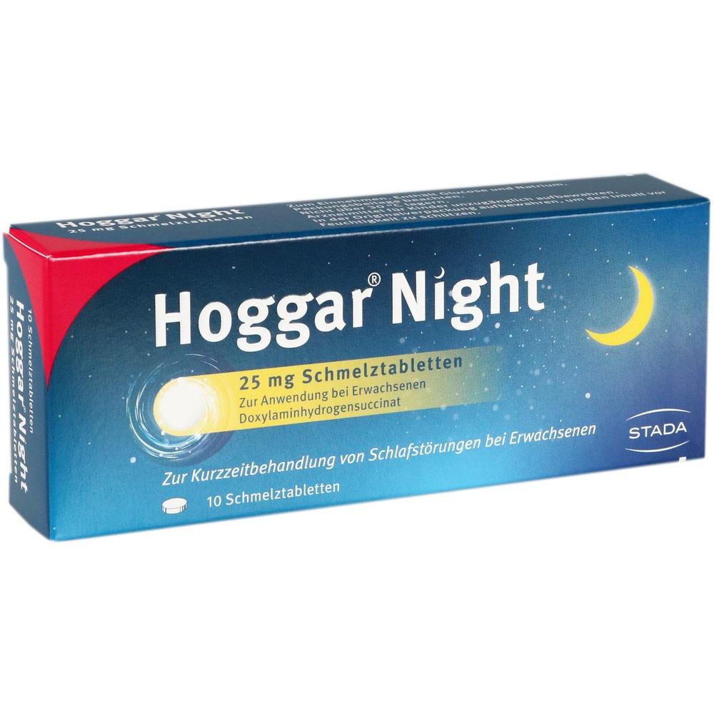 Hoggar Night 25mg 10 St Schmelztabletten