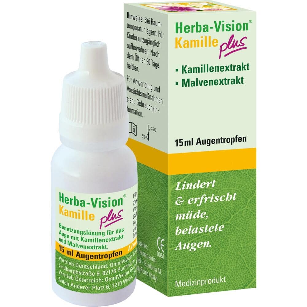 HERBA-VISION Kamille plus Augentropfen 15 ml Augentropfen