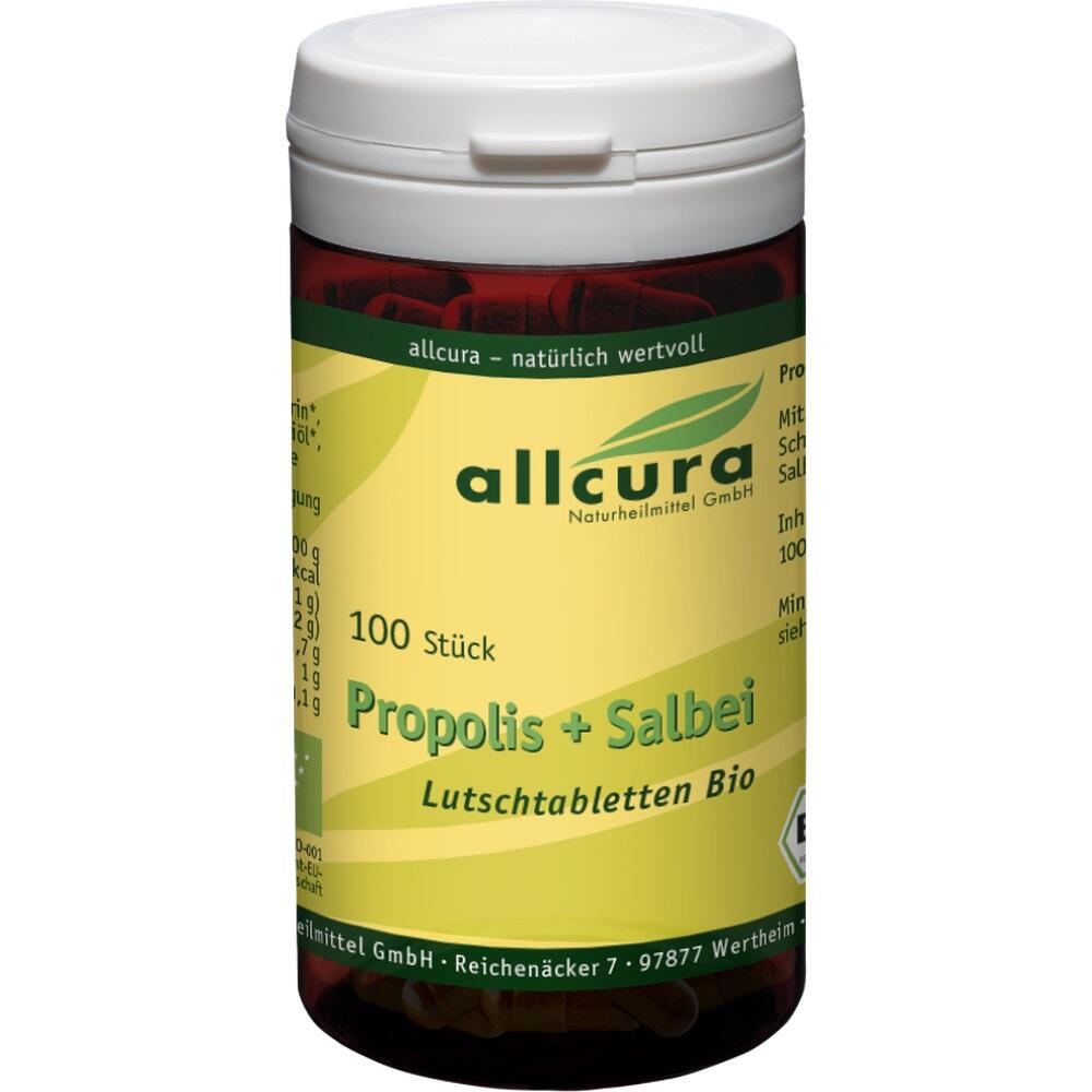 PROPOLIS SALBEI Lutschtabletten Bio 100 St Lutschtabletten