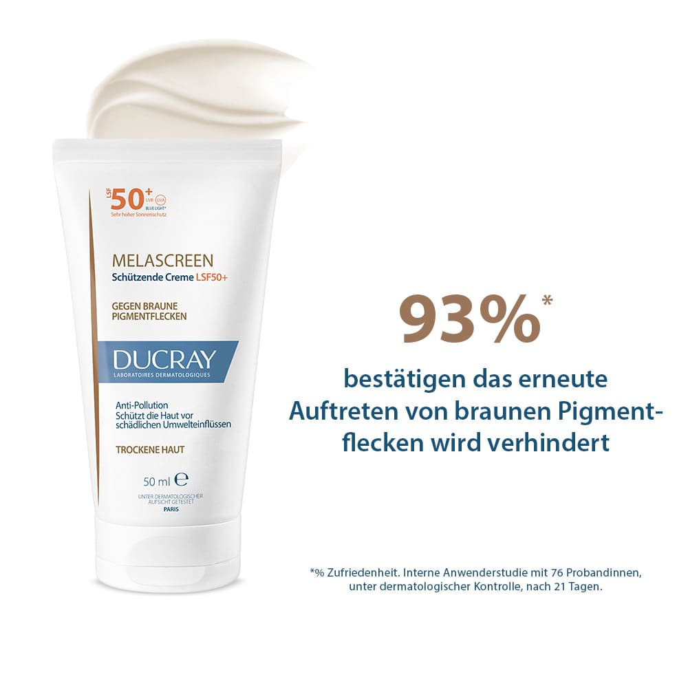 DUCRAY MELASCREEN Schützende Creme LSF 50+ 50 ml Creme