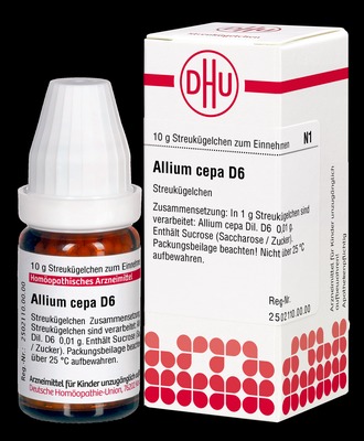 ALLIUM CEPA D 6 Globuli 10 g Globuli