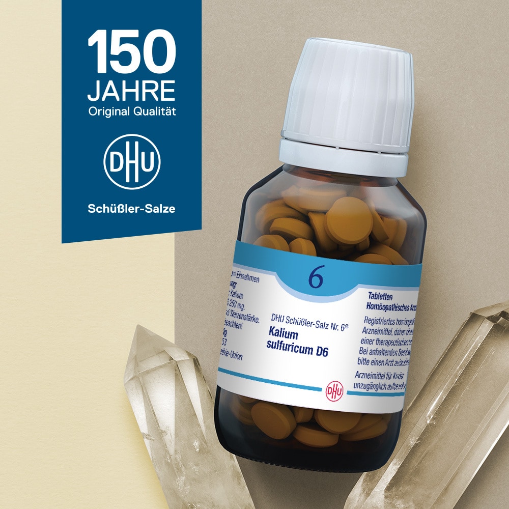 DHU Schüßler-Salz Nr. 6 Kalium sulfuricum D12   200 St Tabletten