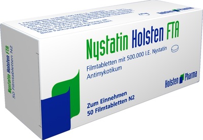 Nystatin Holsten 50 St Filmtabletten