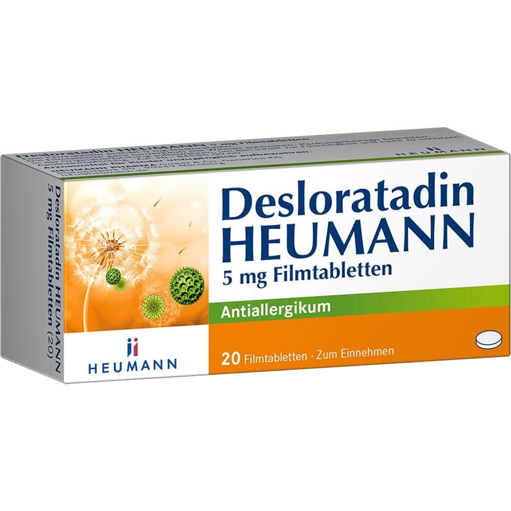 Desloratadin HEUMANN 5 mg Filmtabletten 20 St Filmtabletten