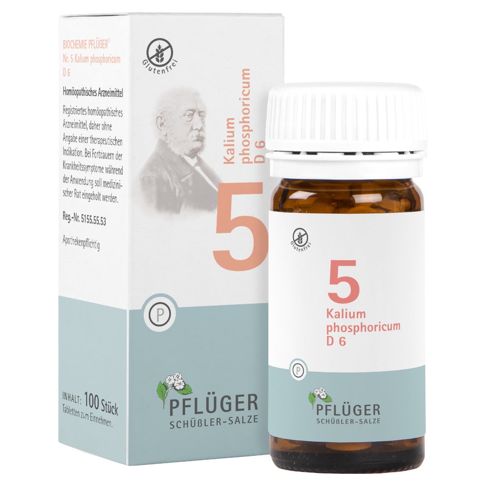 Schüßler-Salz Nr. 5 Kalium phosphoricum D6 100 St Tabletten
