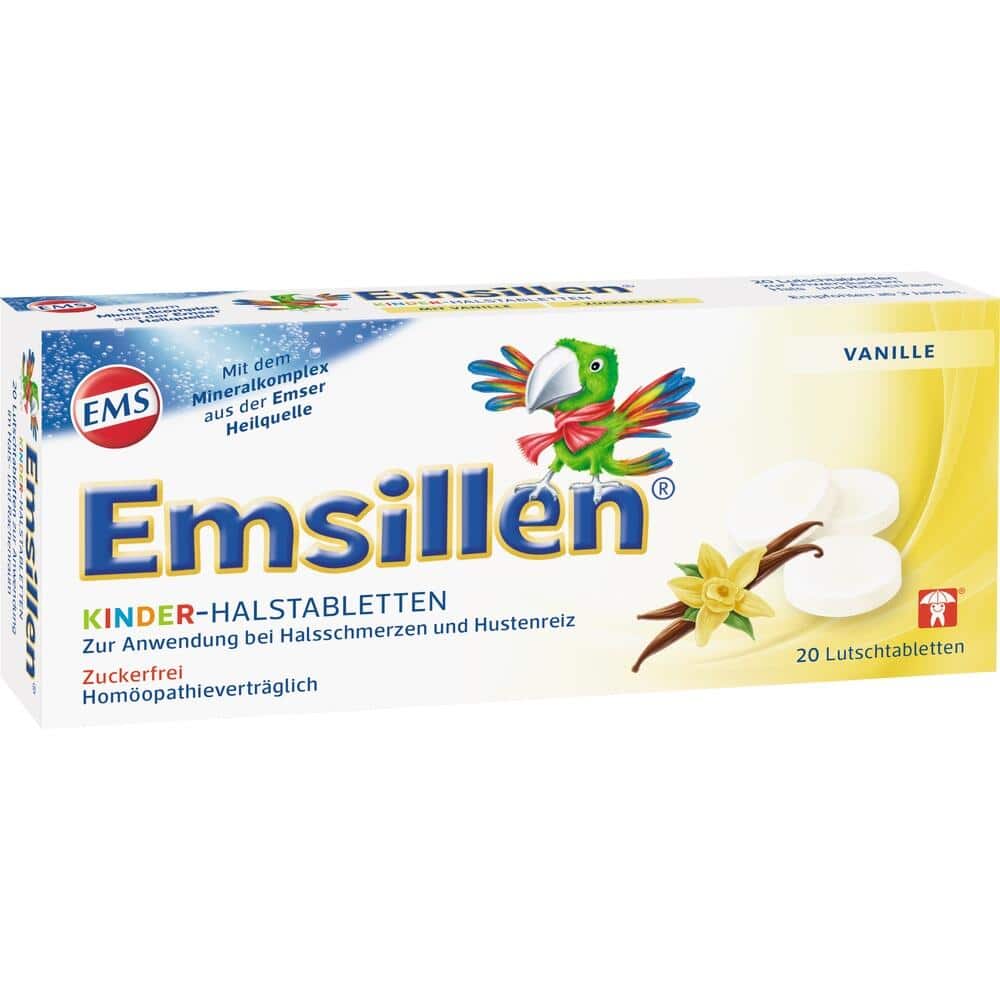 Emsillen KINDER Vanille 20 St Lutschtabletten