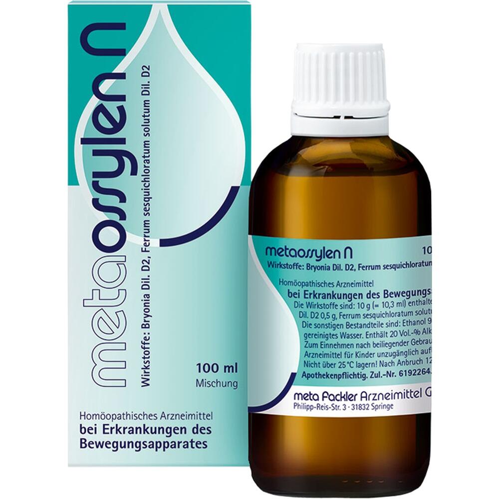 METAOSSYLEN N Tropfen zum Einnehmen 100 ml Mischung