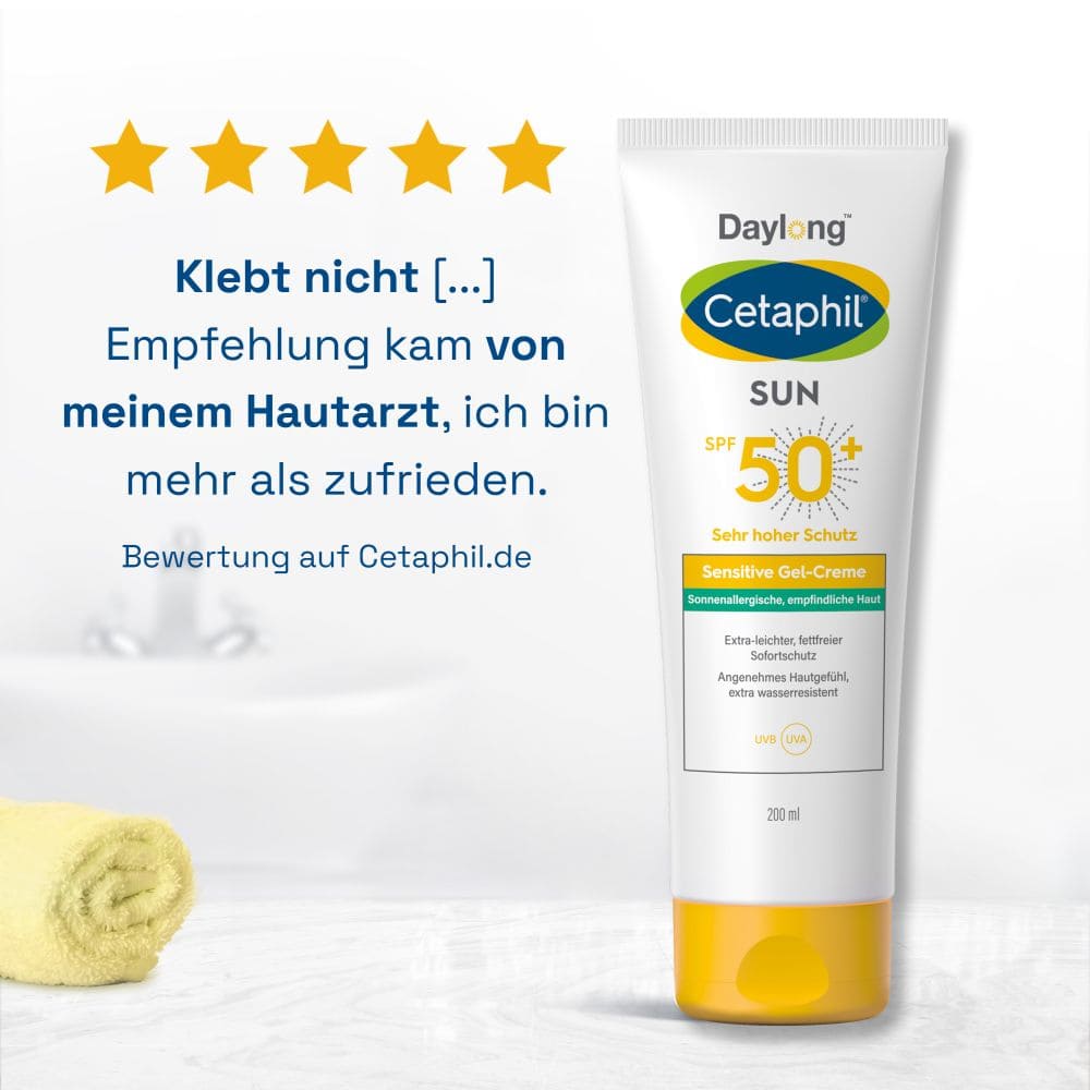 Cetaphil Sun Daylong SPF50+ Sensitive Gel 100 ml Gel