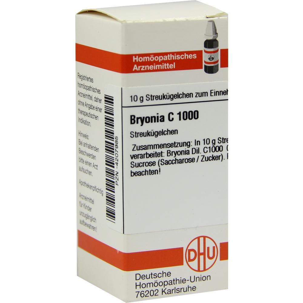 BRYONIA C 1000 Globuli 10 g Globuli