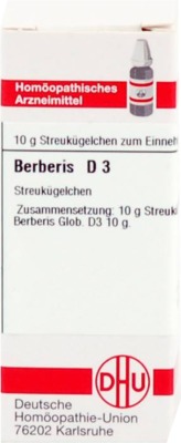 BERBERIS D 3 Globuli 10 g Globuli