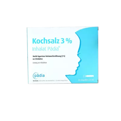 Kochsalz 3% Inhalat Pädia 20 St Inhalationsampullen