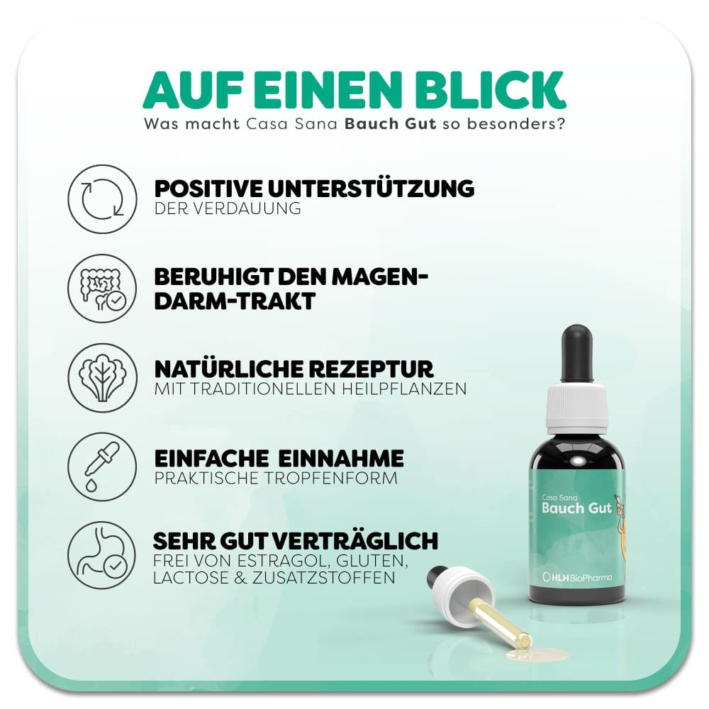 Casa Sana Bauch Gut  30 ml Tropfen zum Einnehmen