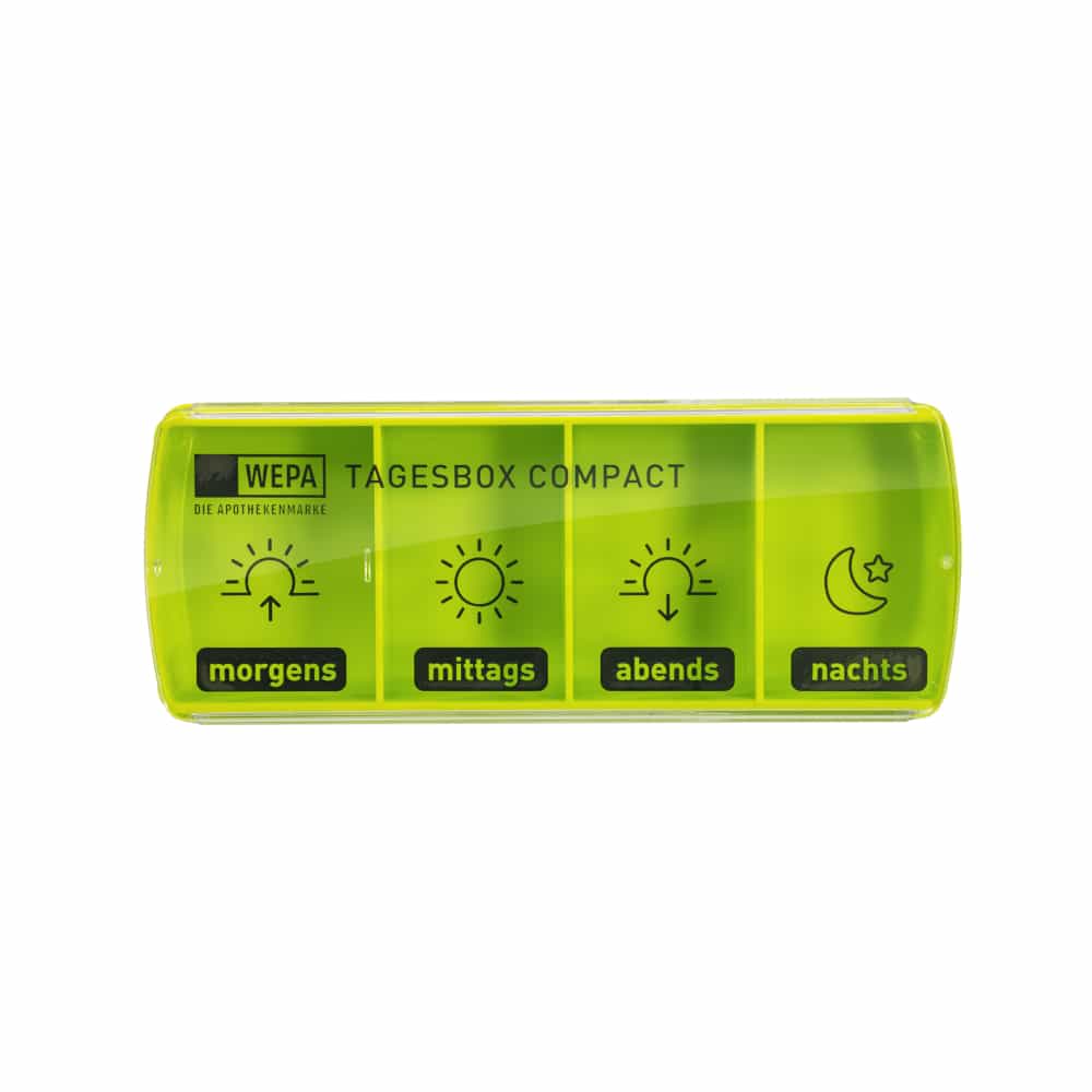 WEPA Tagesbox Compact farbig sortiert 1 St