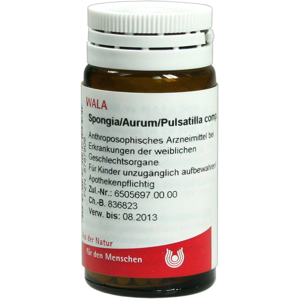 Spongia/Aurum/Pulsatilla comp. Globuli 20 g Globuli
