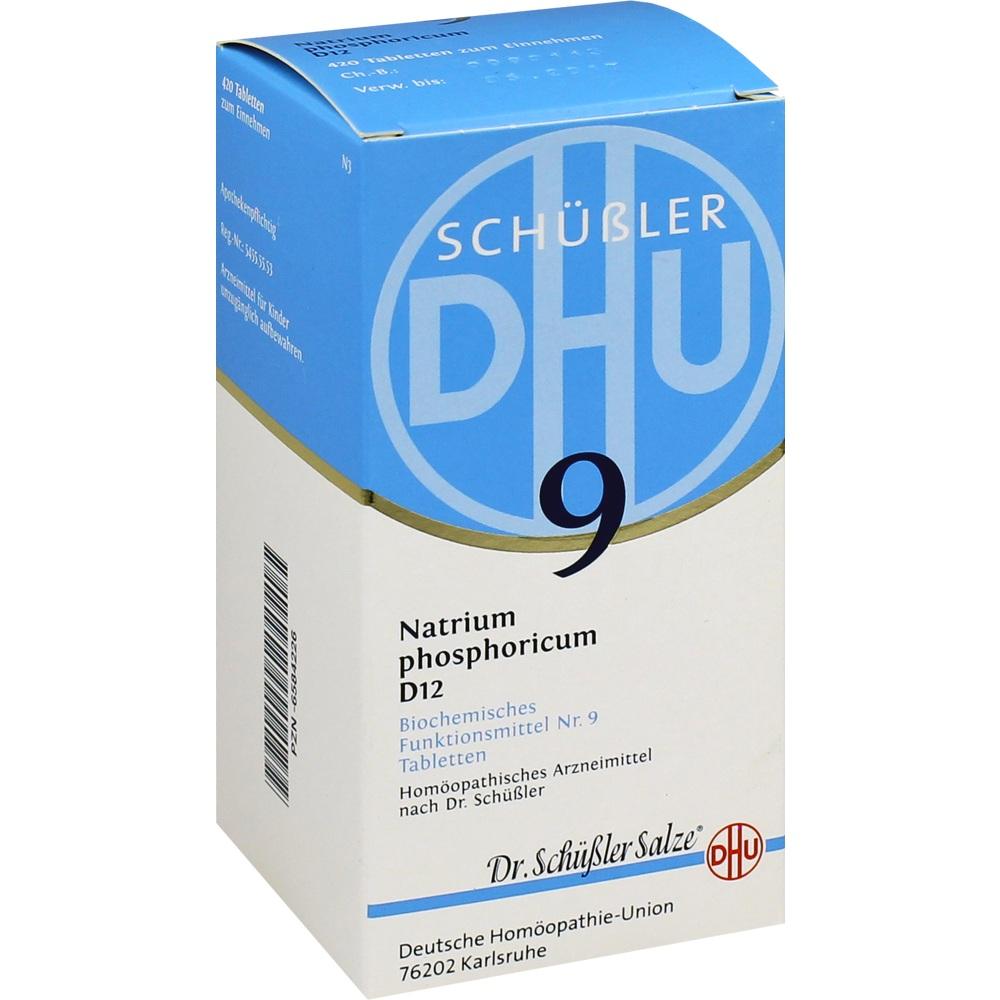 DHU Schüßler-Salz Nr. 9 Natrium phosphoricum D12 420 St Tabletten
