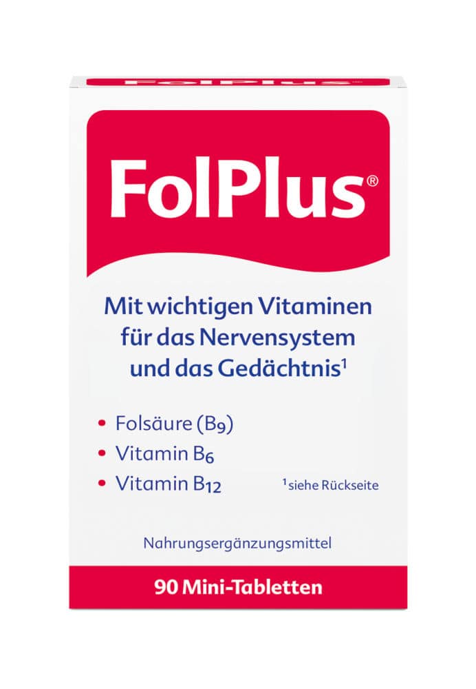 FolPlus B-Vitamine 90 St Filmtabletten