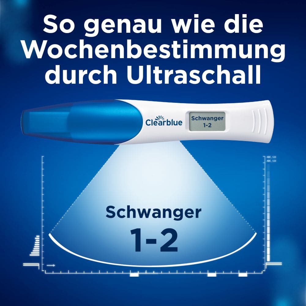 Clearblue Schwangerschaftstest mit Wochenbestimmung 1 St Test