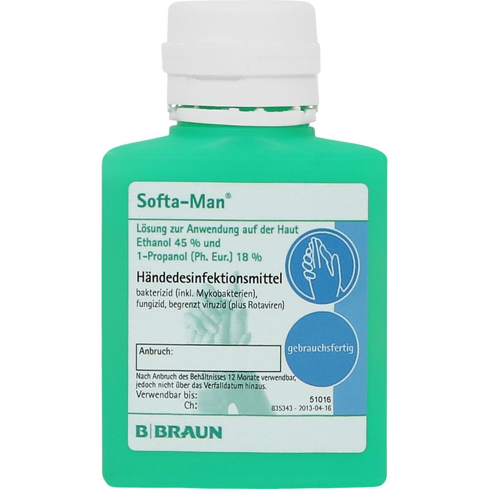 SOFTA MAN Händedesinfektion Kittelflasche 100 ml Lösung