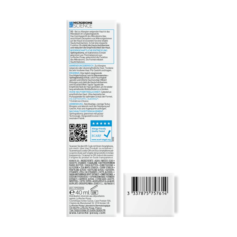 LA ROCHE-POSAY TOLERIANE DERMALLERGO CREME 40 ml Creme