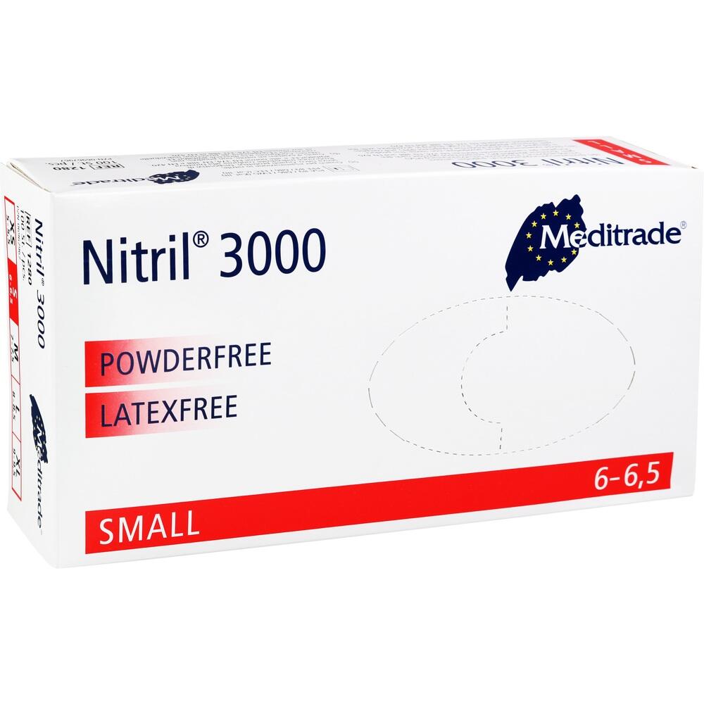 NITRIL 3000 Unt.Handschuhe unsteril S 100 St Handschuhe 100 St
