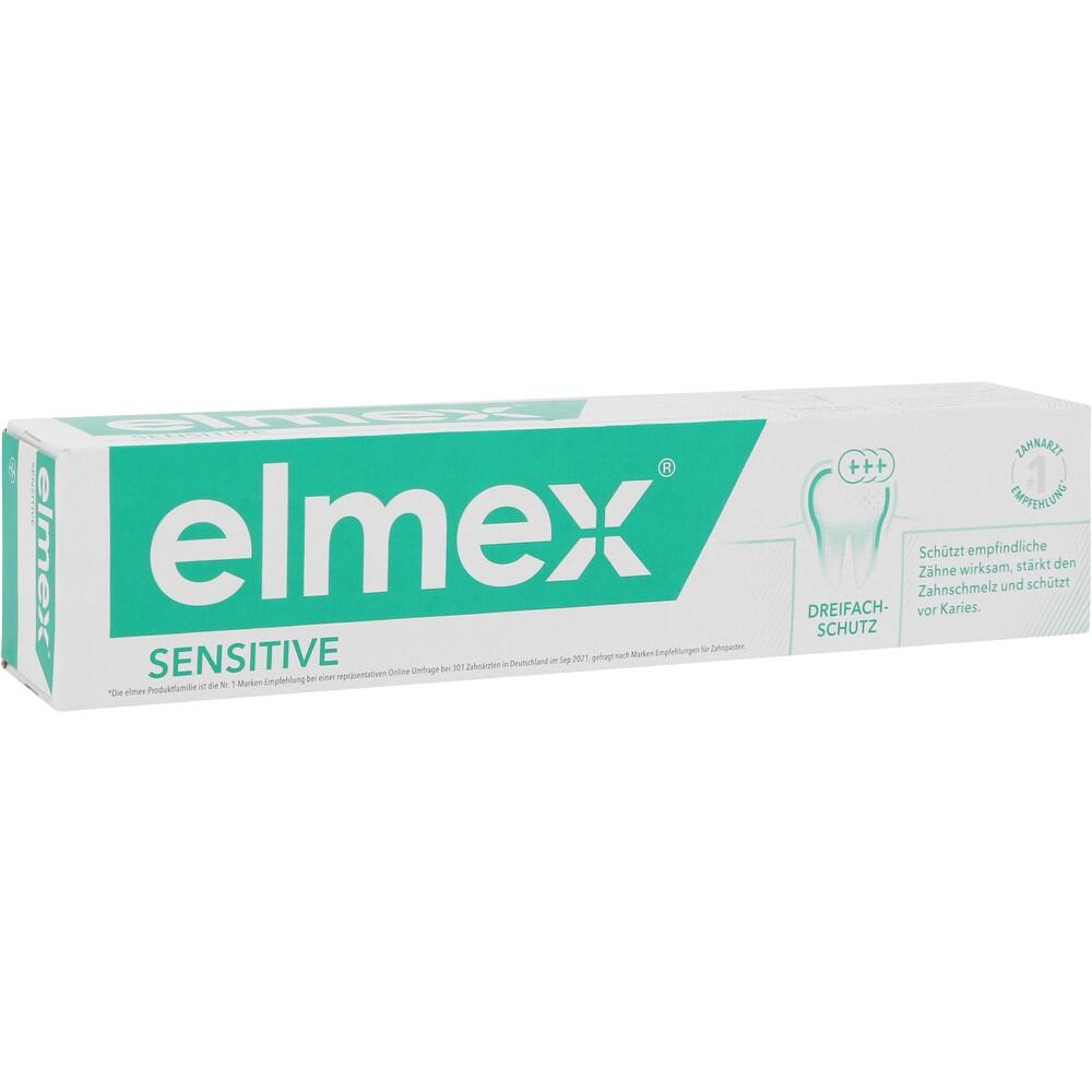 elmex SENSITIVE Zahnpasta für schmerzempfindliche Zähne 75 ml Zahnpasta