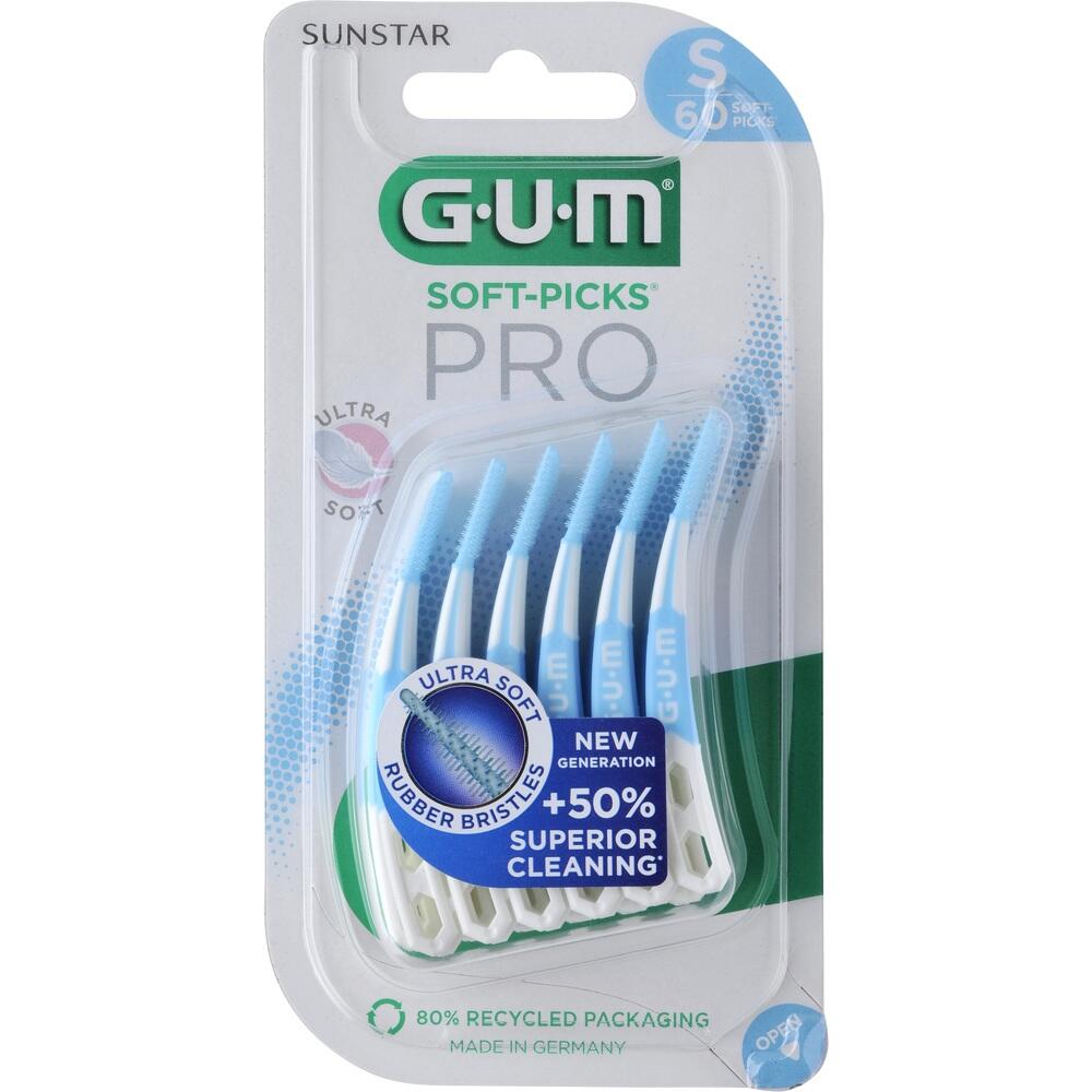 GUM SOFT-PICKS PRO Interdentalbüsten Small 60 St Zahnbürste