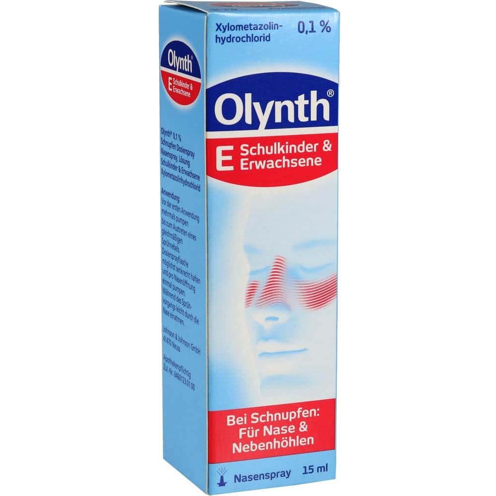 Olynth 0,1% Nasenspray für Kinder ab 6 Jahren und Erwachsene mit Schnupfen