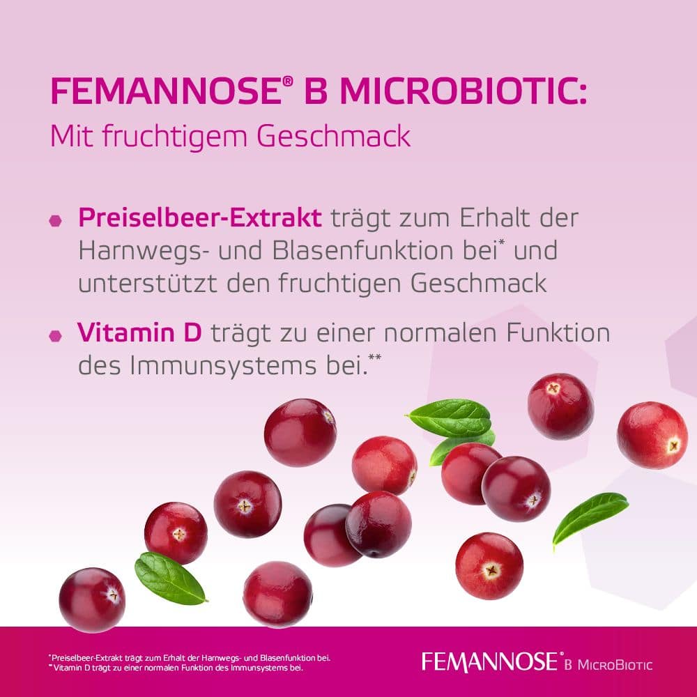 FEMANNOSE B MICROBIOTIC 14 St Granulat