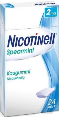 Nicotinell 2mg Spearmint 24 St Kaugummi