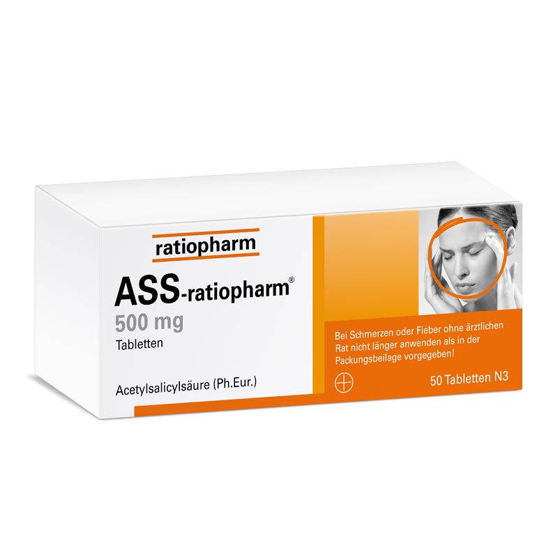 ASS-ratiopharm 500 mg 50 St Tabletten