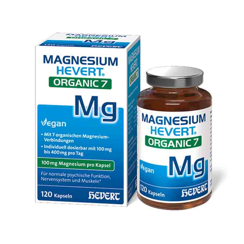MAGNESIUM HEVERT ORGANIC 7 120 St Kapseln