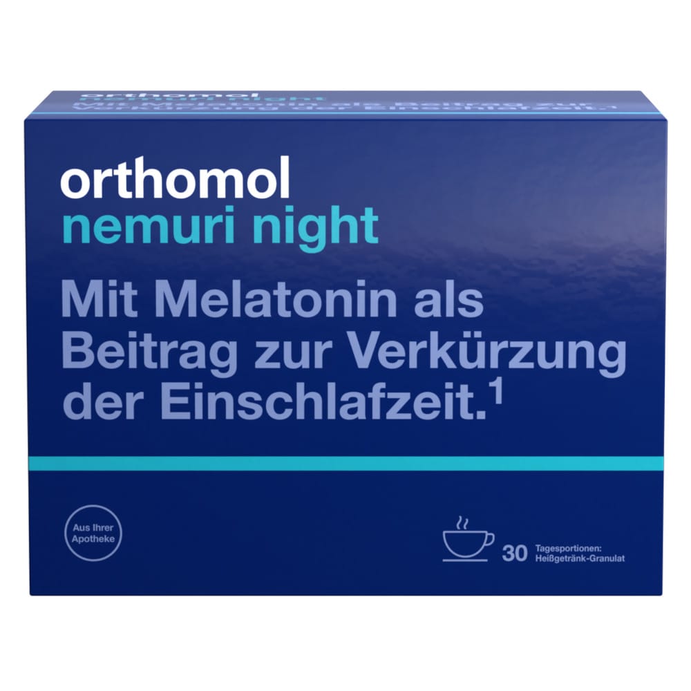 orthomol nemuri night 30X10 g Granulat