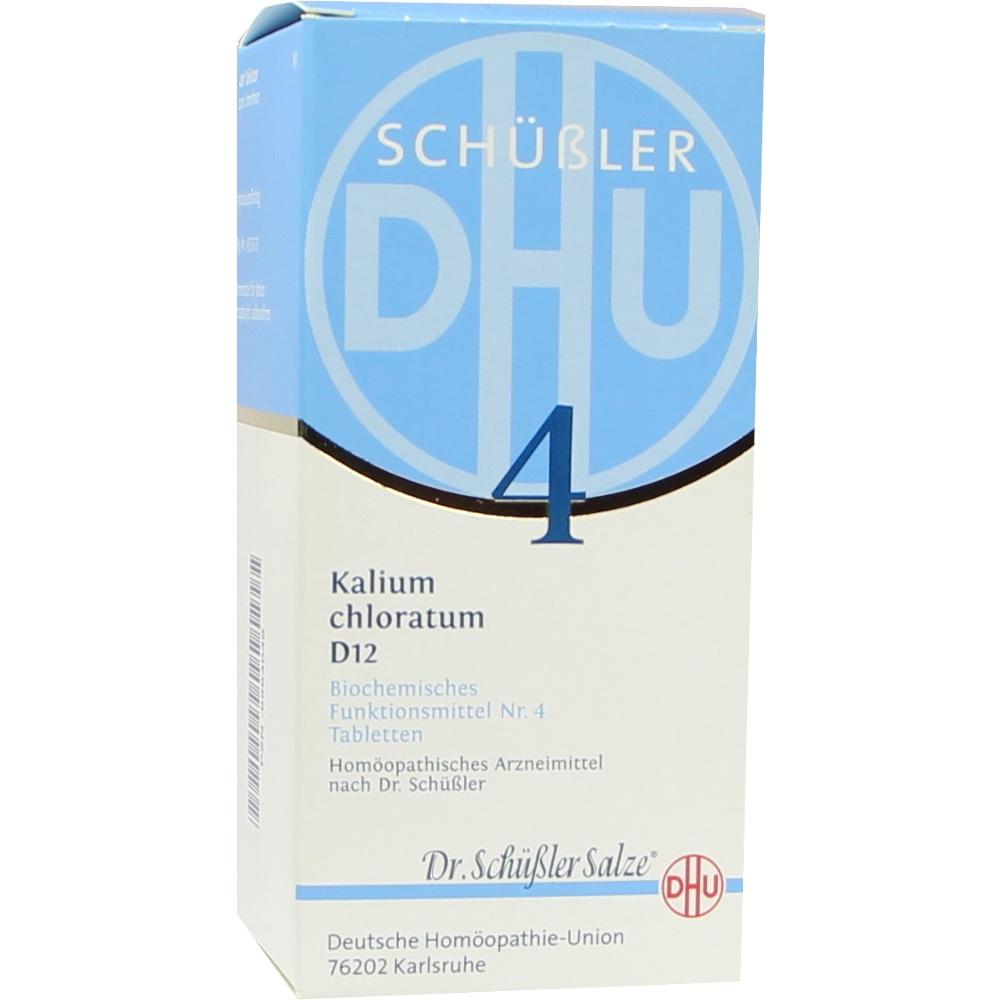 DHU Schüßler-Salz Nr. 4 Kalium chloratum D12 420 St Tabletten