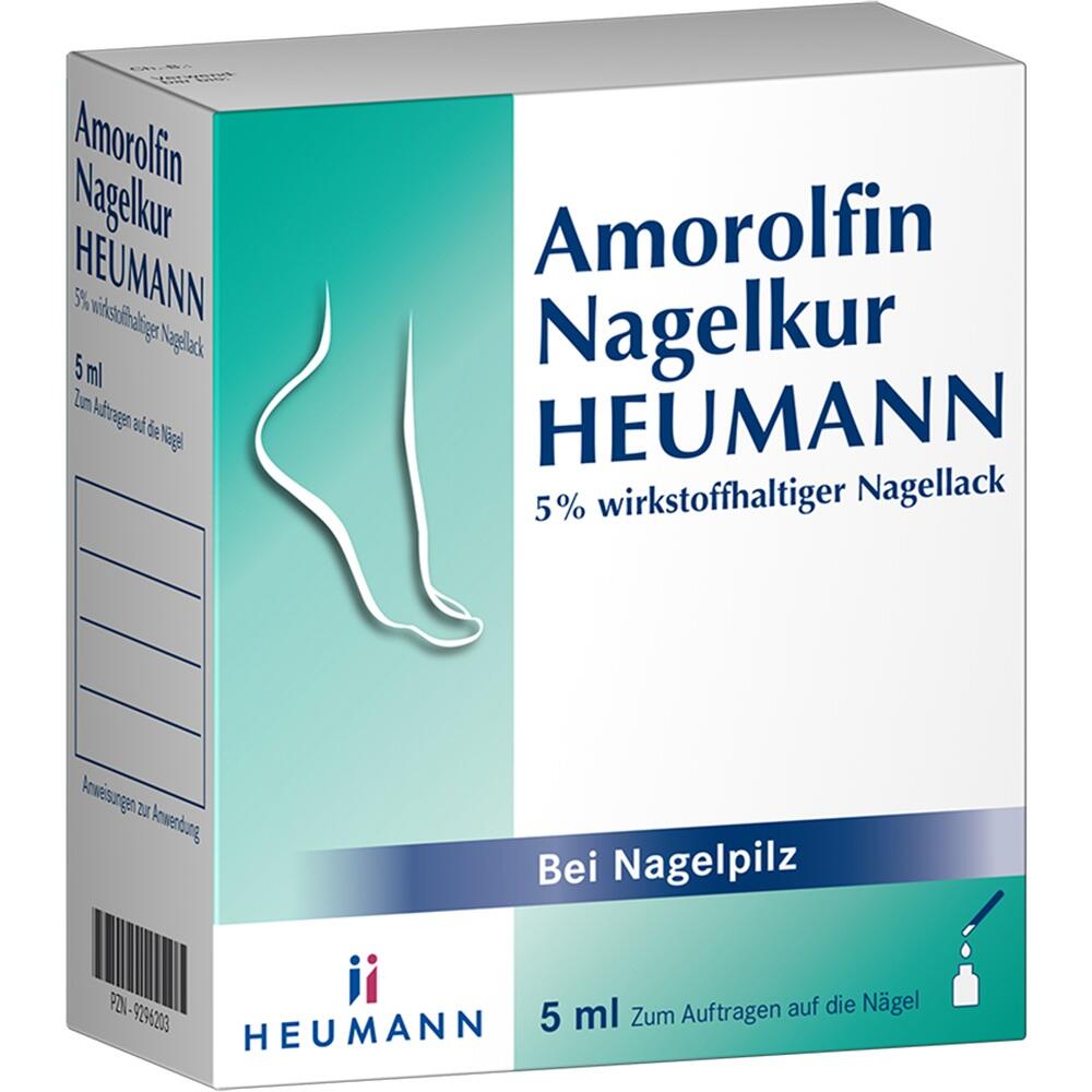 Amorolfin Nagelkur HEUMANN 5 ml Wirkstoffhaltiger Nagellack