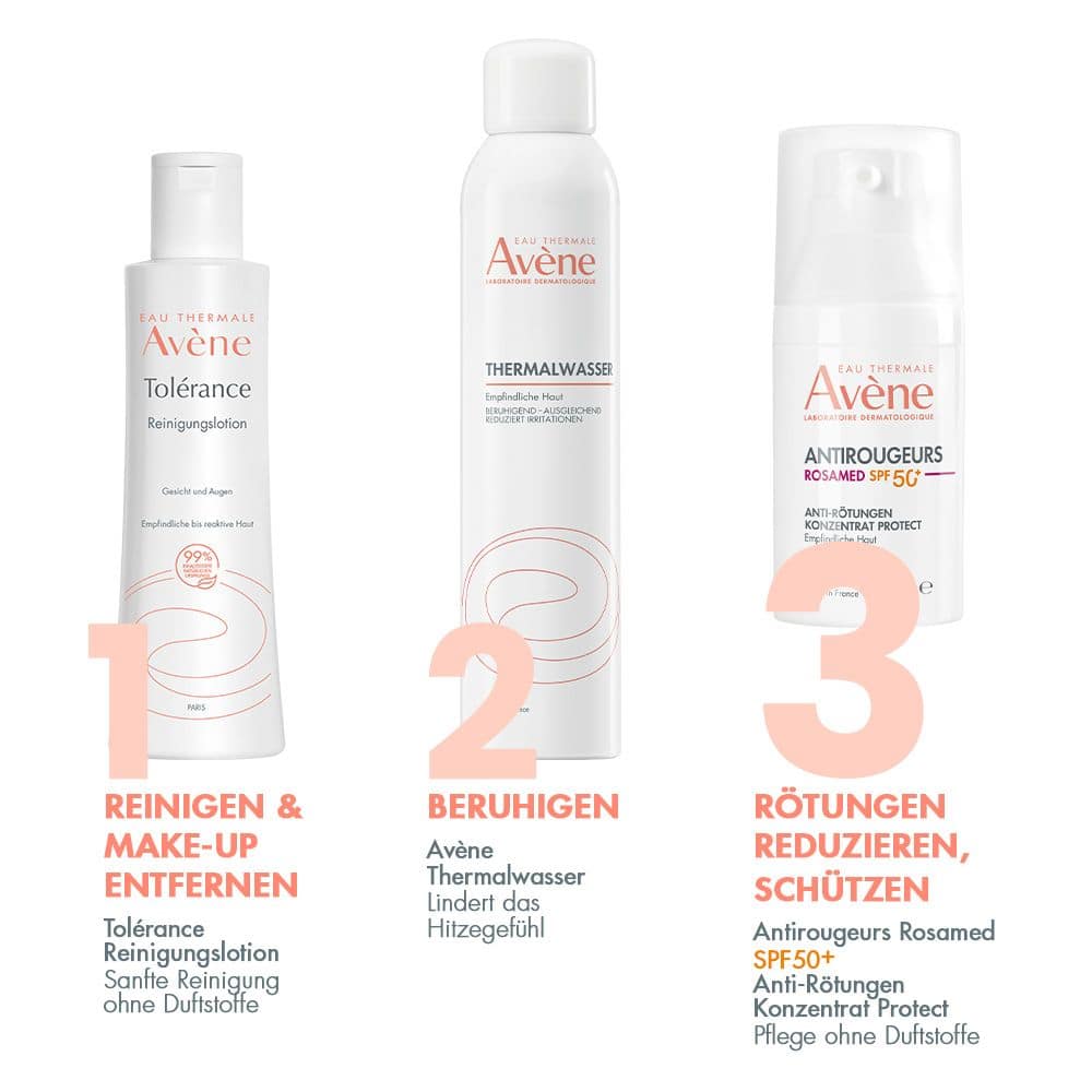 Avène Antirougeurs Rosamed SPF50+ Anti-Rötungen Konzentrat Protect 30 ml Konzentrat