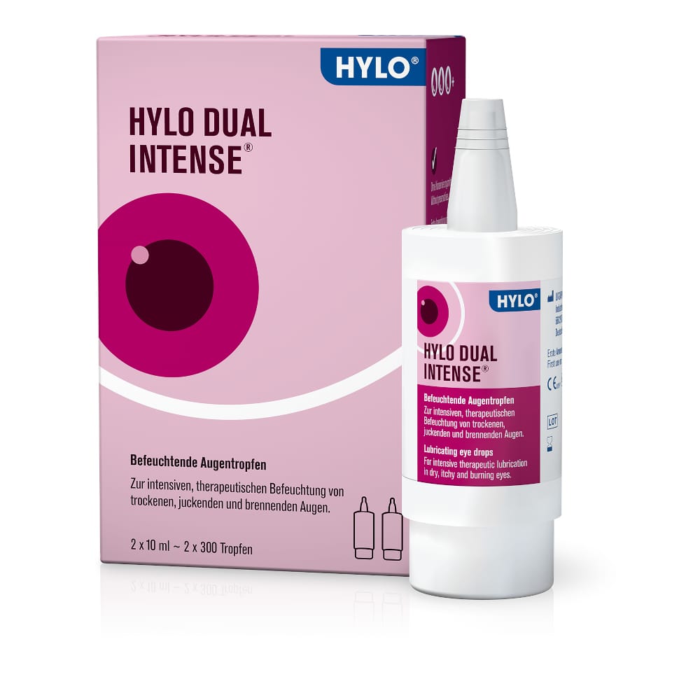 HYLO DUAL INTENSE 2X10 ml Augentropfen