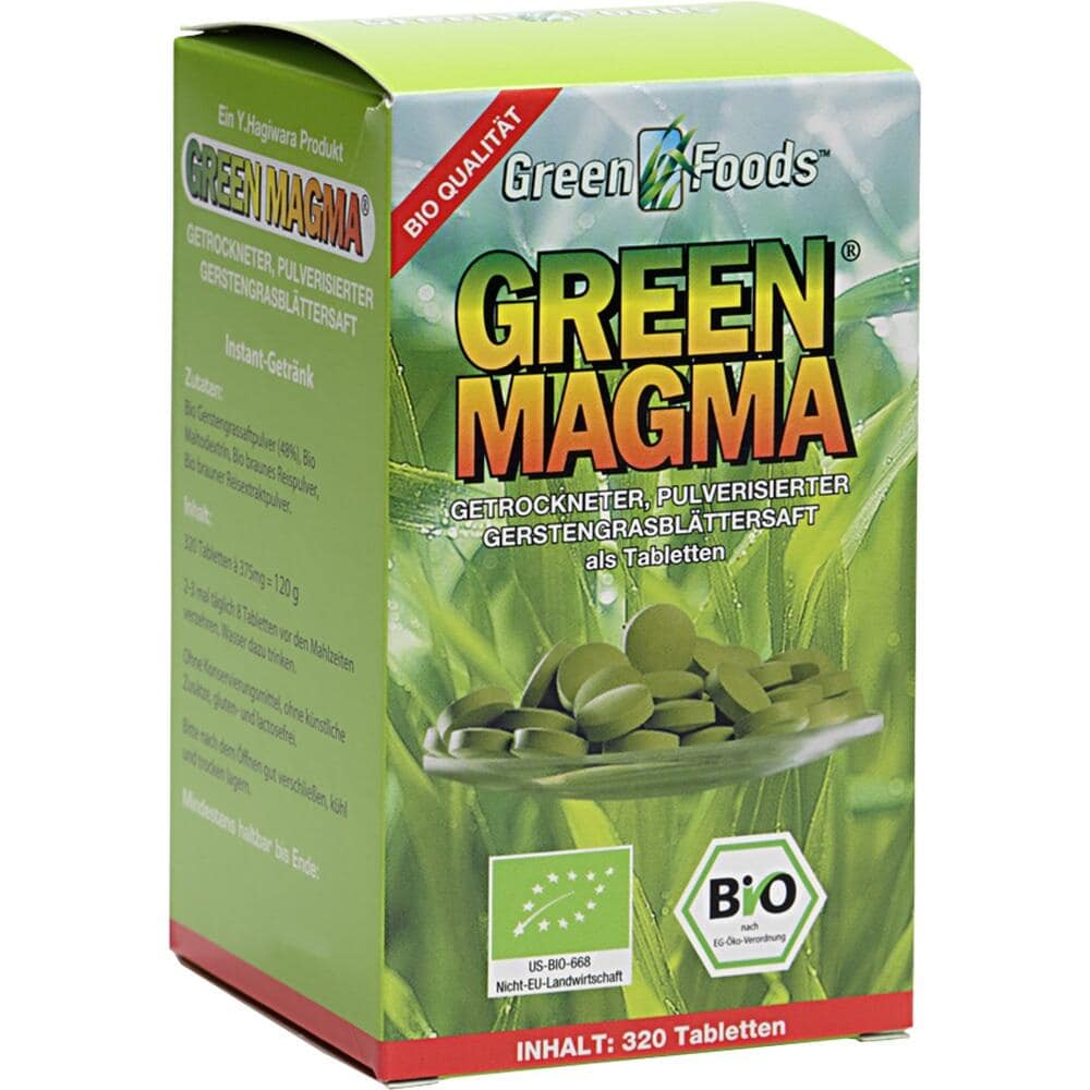 GREEN MAGMA Gerstengrasextrakt 320 St Tabletten