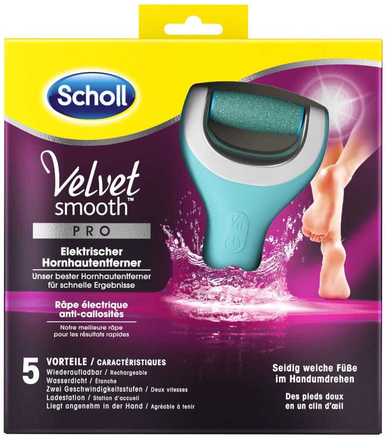 SCHOLL Velvet Smooth elektrischer  Hornhautentferner Pro 1 St