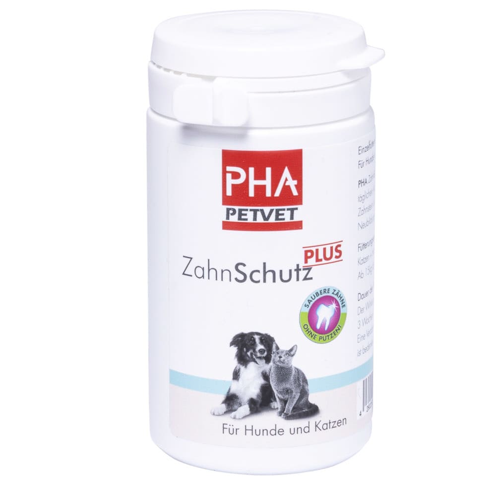 PHA ZahnSchutz PLUS Pulver für Hunde und Katzen 60 g Pulver