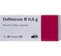 Coffeinum N 0,2g 20 St Tabletten