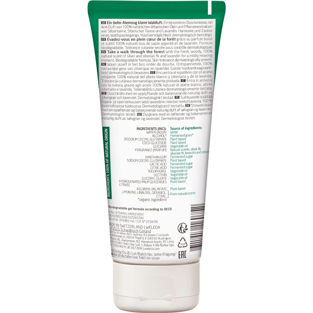 Weleda Harmony Aroma Duschgel 200 ml Duschgel