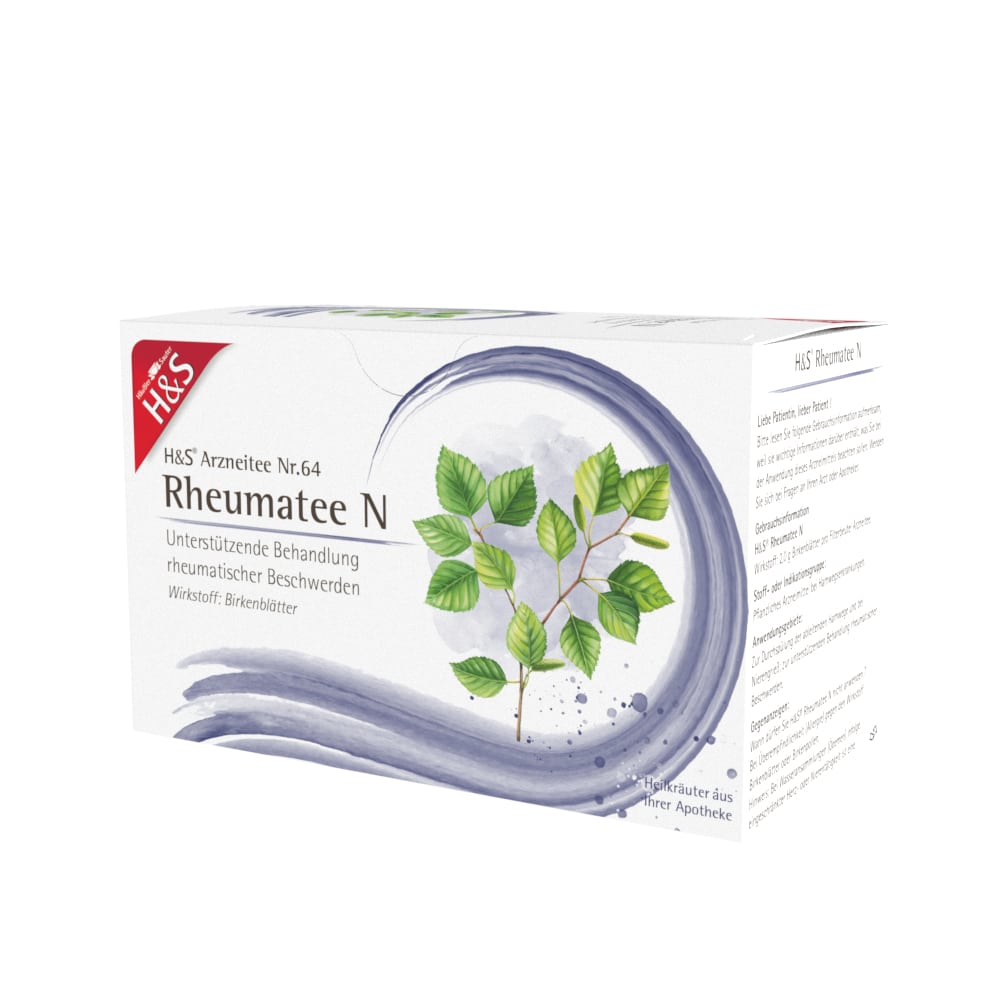 H&S Arzneitee Rheumatee N 20X2.0 g Filterbeutel