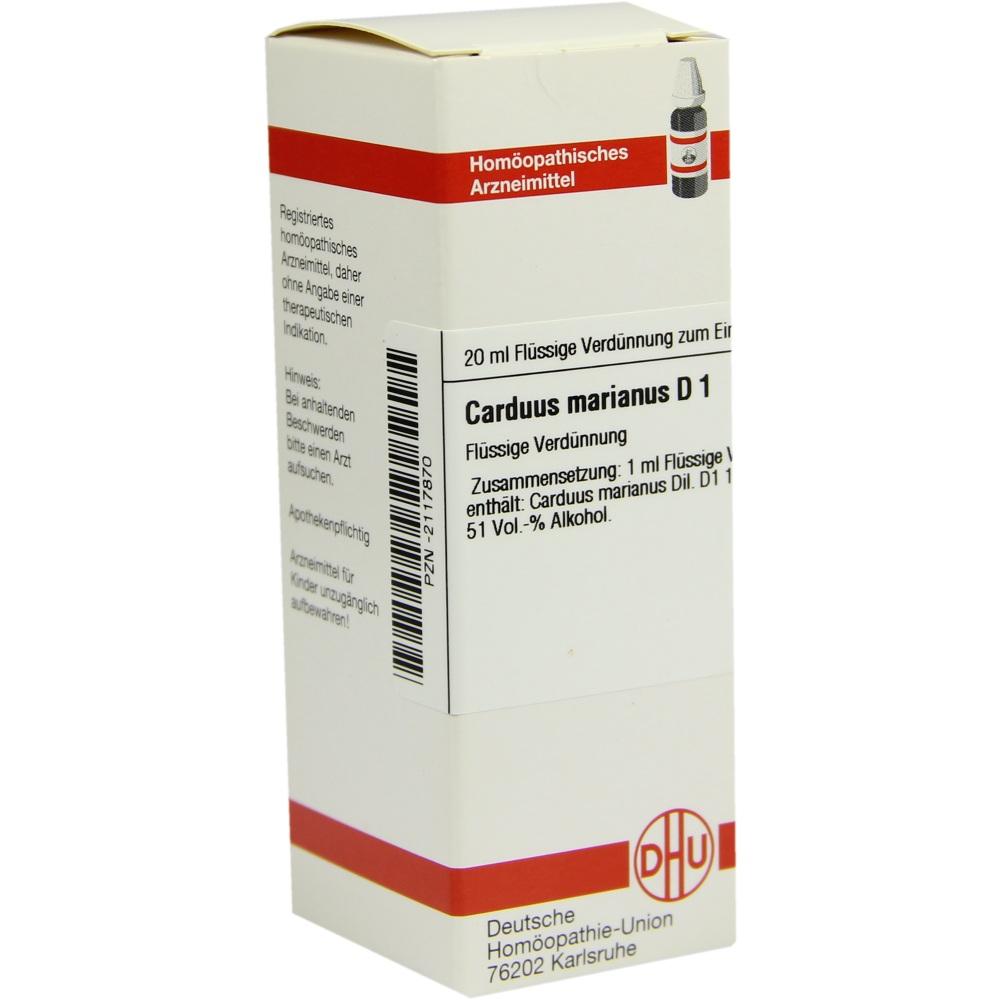 CARDUUS MARIANUS D 1 Dilution 20 ml Dilution