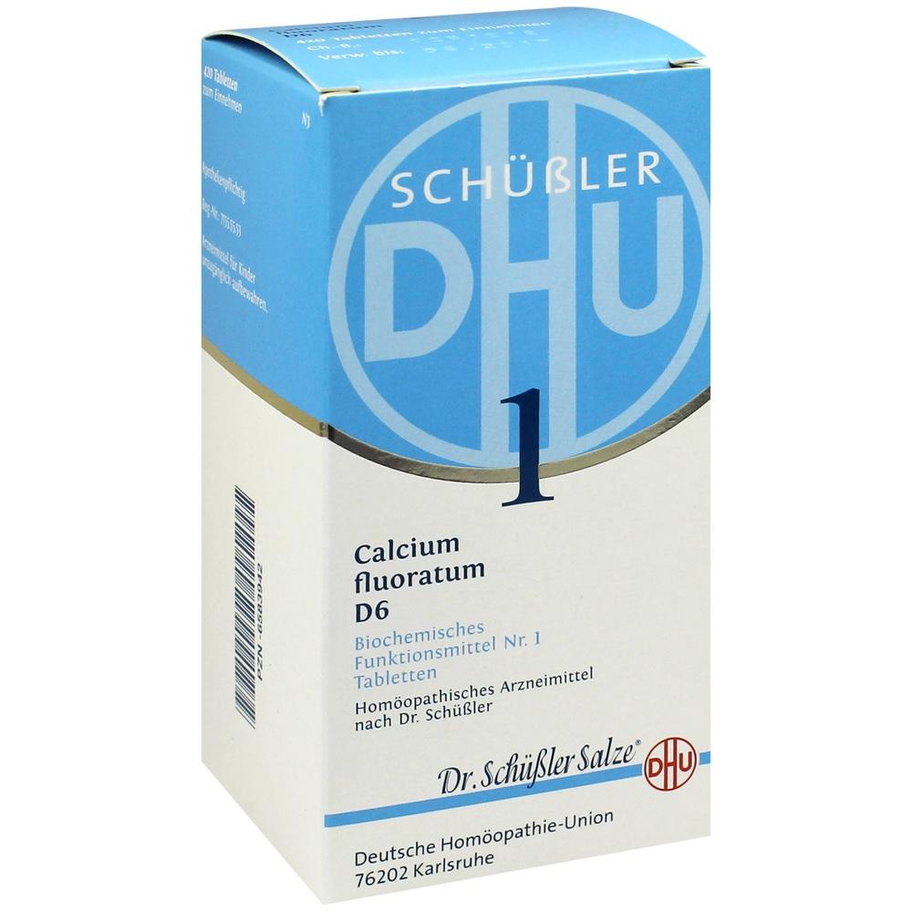 DHU Schüßler-Salz Nr. 1 Calcium fluoratum D6  420 St Tabletten