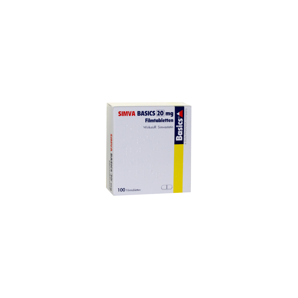 SIMVA BASICS 20mg 100 St Filmtabletten