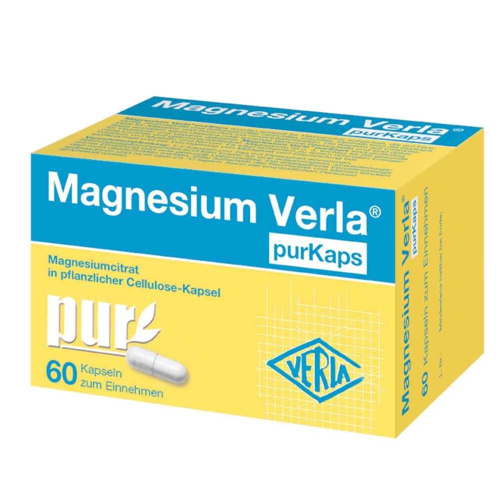 Magnesium Verla purKaps 60 St Kapseln